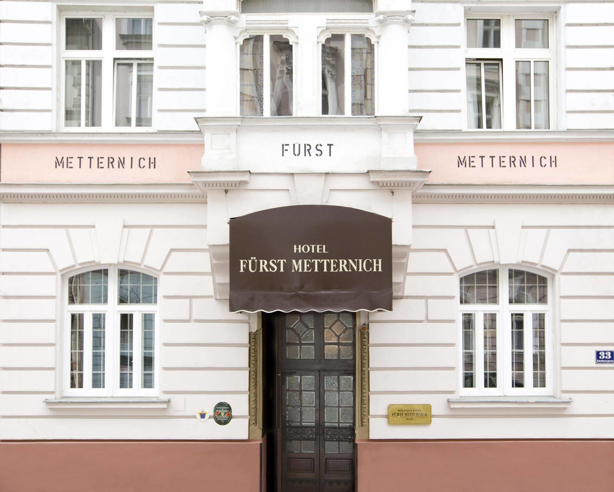 Hotel Fuerst Metternich Vienne Extérieur photo